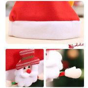 Non Woven Fabric Santa Snowman Kids Christmas Hats Other Image