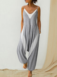 Adjustable Strap Casual Jumpsuit Other Image