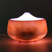 Ultrasonic Color-changing Humidifier Light Wood Grain LED Aroma Diffuser Aromatherapy Spa Essential Other Image