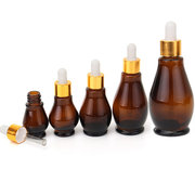 Amber Refillable Dropper Bottles  Other Image