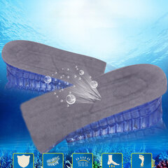 Random Color Two-layer Half-pad Crystal Clear Increased Insole Other Image