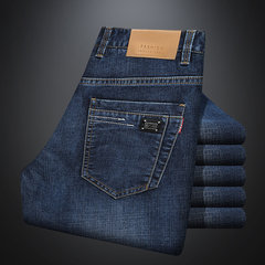джинсы мужские дикие повседневные большие размер свободные корейские версии брюк молодежного самосовершенствования 8861