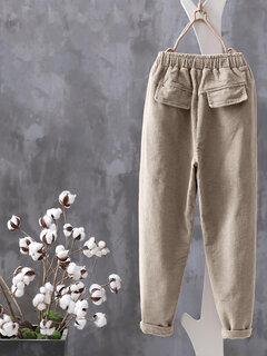 Corduroy Pocket Casual Pant Other Image