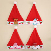 Non Woven Fabric Santa Snowman Kids Christmas Hats Other Image