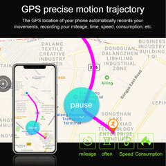 ميزان الحرارة ECG مراقب قلب معدل دم الضغط SpO2 مراقب الصحة Care GPS Run Route Track ذكي Watch Other Image