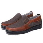 men large size old beijing style casual cloth shoes