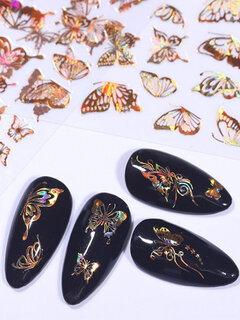 3D DIY Butterfly Transfer Decals Other Image