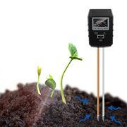3-в-1 измеритель влажности почвы PH-метр комнатные растения Сад лужайка свет Датчик почва Монитор