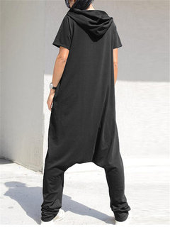 Casual Drop-crotch Jumpsuit Other Image