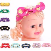Baby Girl Kid Cute Toddler Bow Hairband Turban Knot Rabbit Headband Headwear  Other Image