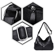 Women Faux Leather Leisure Shoulder Bag Crossbody Bag Other Image