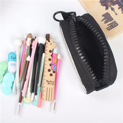Students Canvas Durable Pencil Case Casual Big Zipper Pen Pouch Storage Bag Other Image