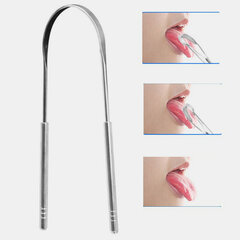 Stainless Steel Tongue Scraper Other Image