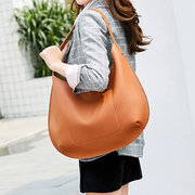 Women Simple Faux Leather Tote Bag Handbag Shoulder Bag Other Image