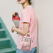 Women Colorblock Nylon Crossbody Bag Other Image