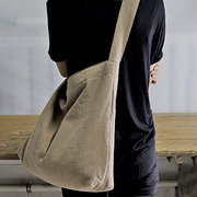 Women Casual Cotton And Line Handbag Leisure Shoulder Bag Other Image