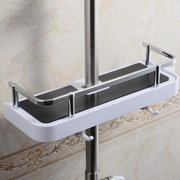 Bathroom Pole Shelf Shower Storage Caddy Rack Organiser Tray Holder Accessory ！ 