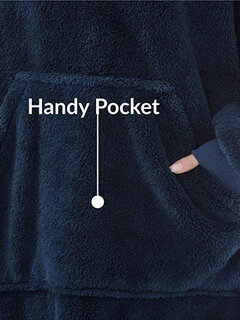 Cozy Flannel Thicken Warm Blanket Hooded Other Image