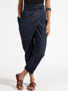 Casual Wrap Harem Pants Other Image