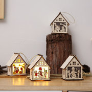  Christmas Wooden Lamps Other Image