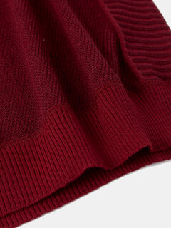 Solid Color Knitted Sweater Other Image