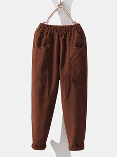 Corduroy Pocket Casual Pant Other Image
